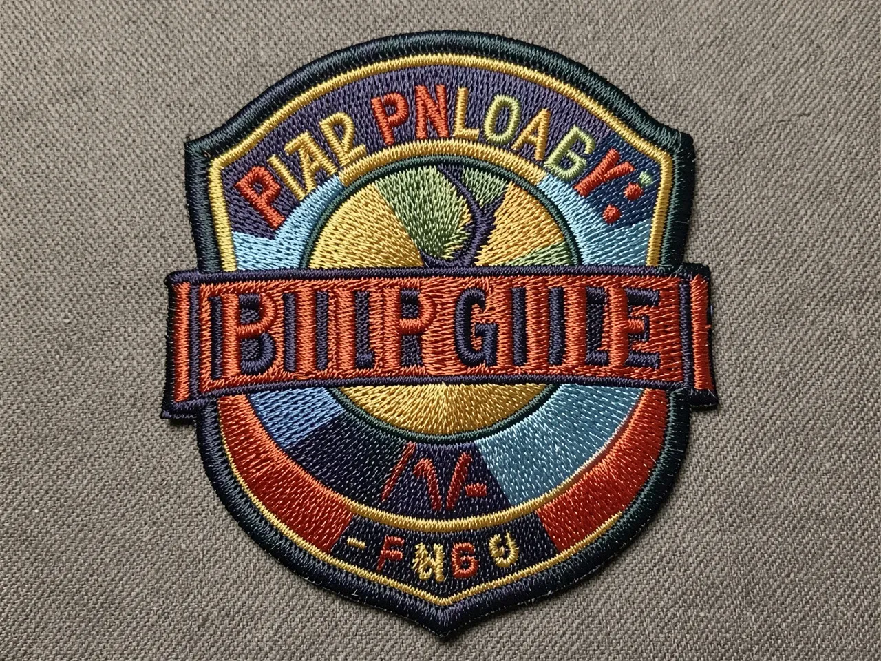 Embroidered Patch Design